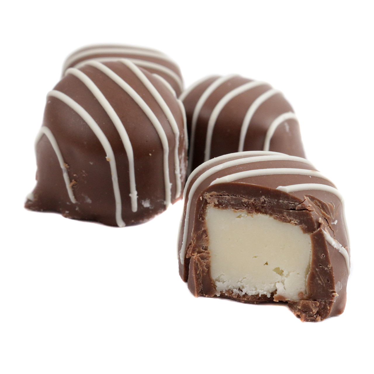 Ashers Milk Chocolate Vanilla Butter Creams, 31 creamy pieces per lb.