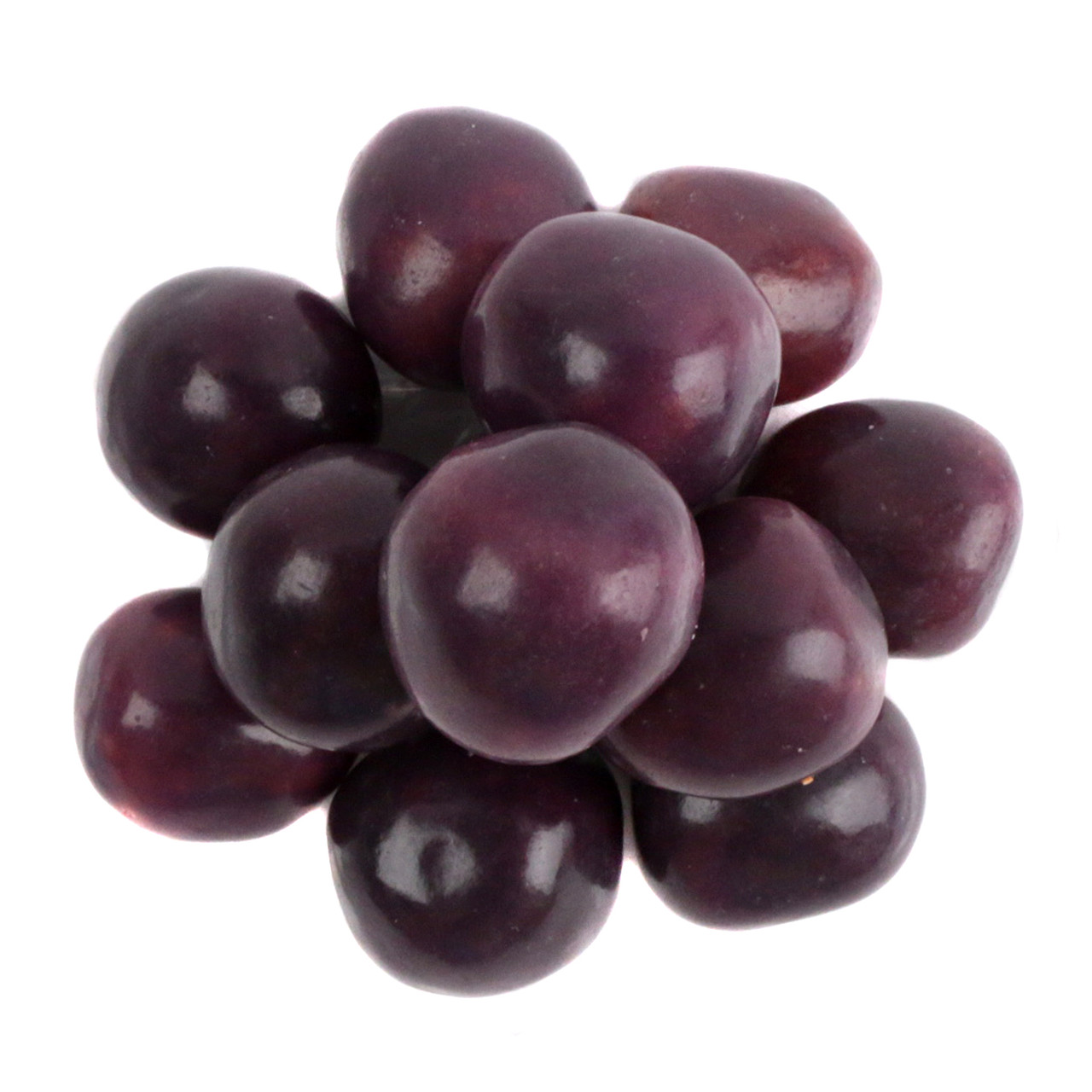 Dark purple Grape Chewy Sour Balls, tangy, chewy candy, approx 95 per pound. Made in USA.