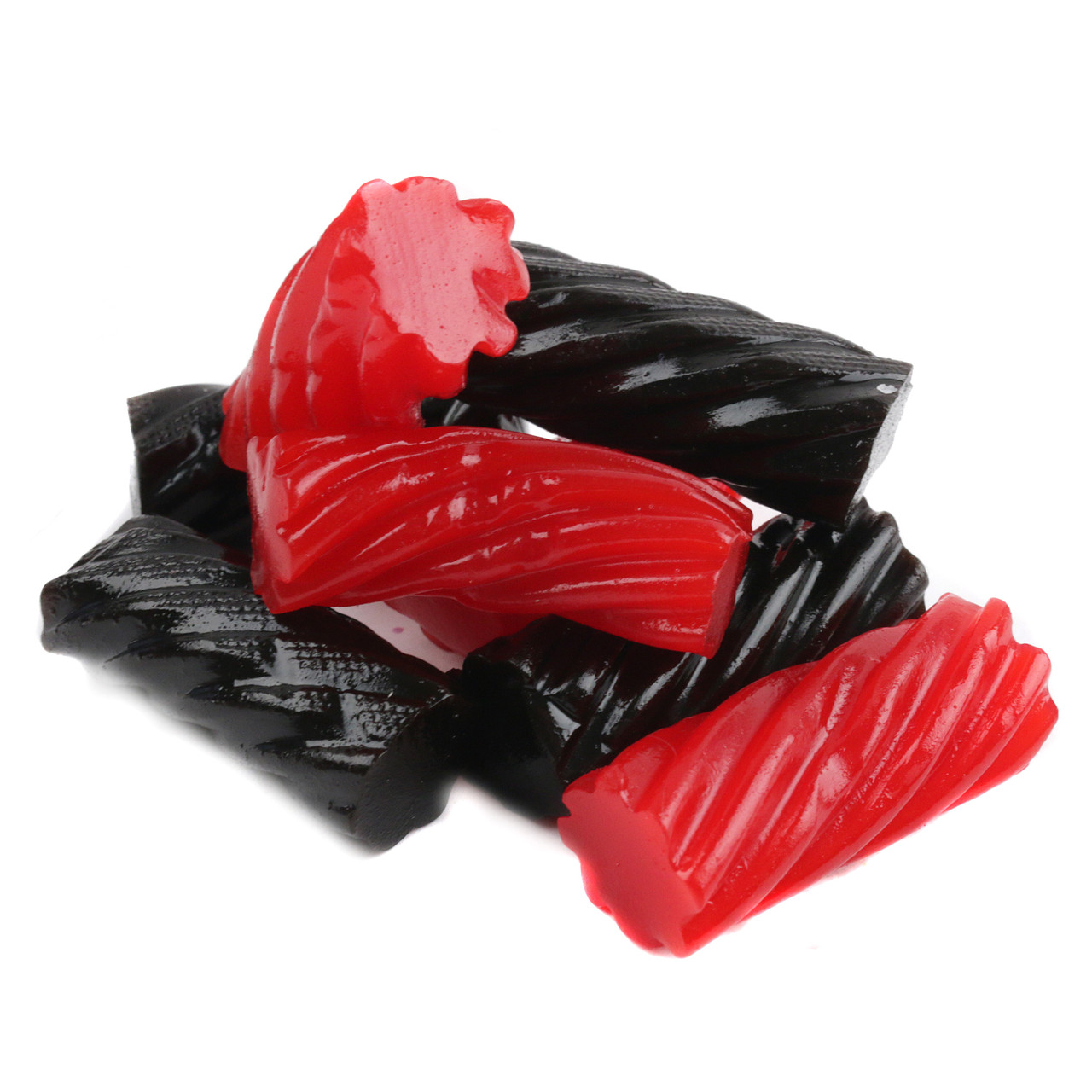 Australian red and black licorice mix, soft chewy candy, classic flavored Australian handcrafted licorice.