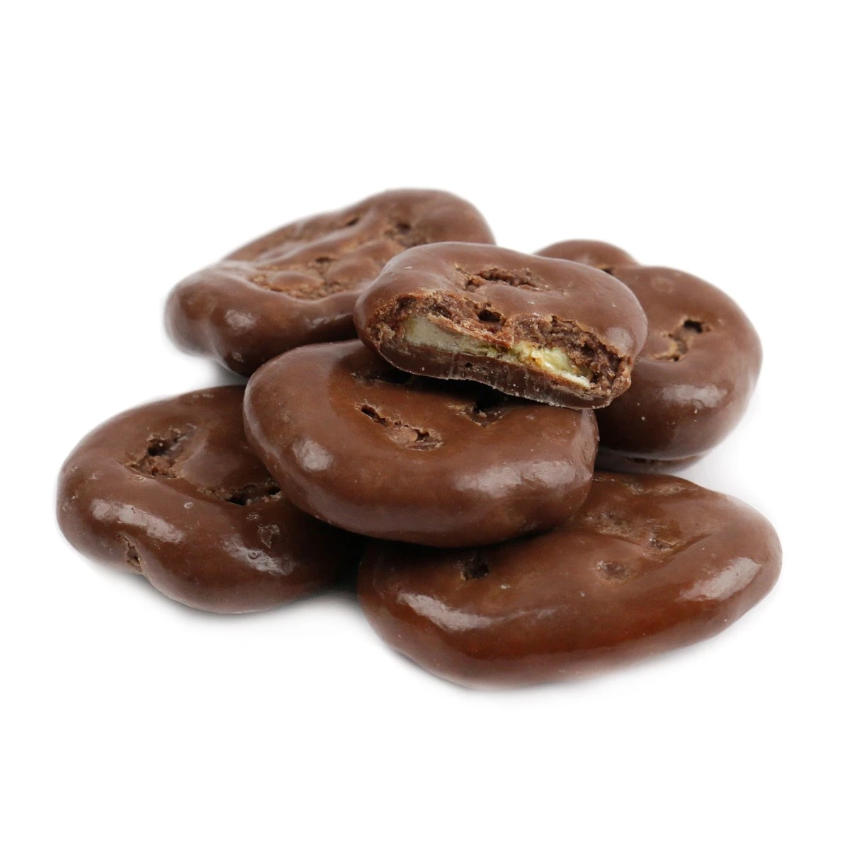 Crispy, golden banana chips generously coated in smooth milk chocolate.