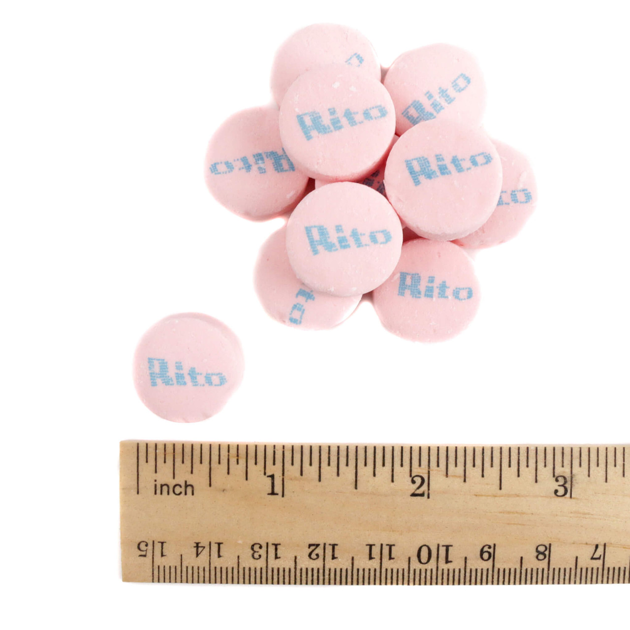 Pink wintergreen mints candy. Approx 100 sweet, minty pieces per pound.