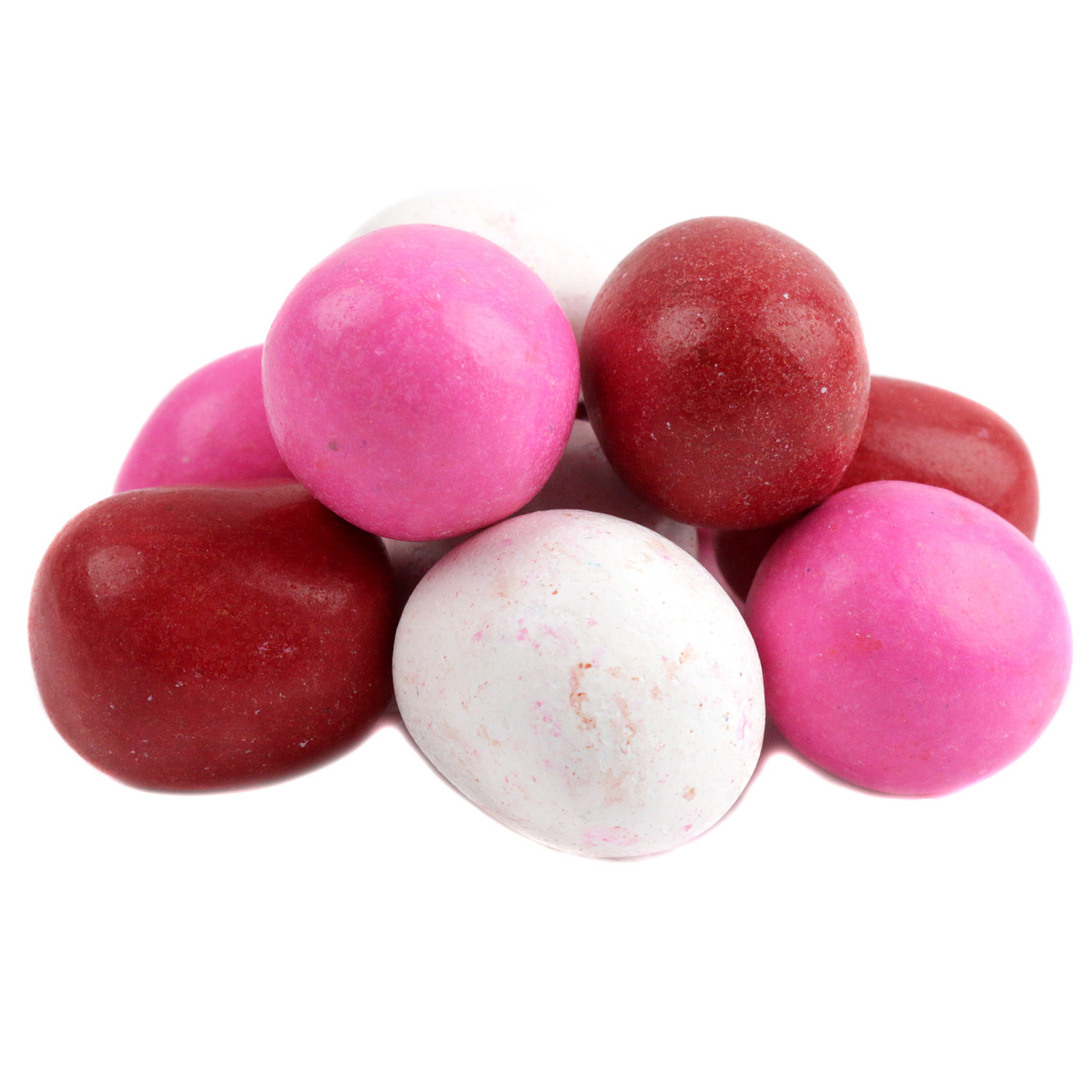 Valentine Chocolate Covered Marshmallows, smooth milk chocolate, festive red, pink, white candy shells.