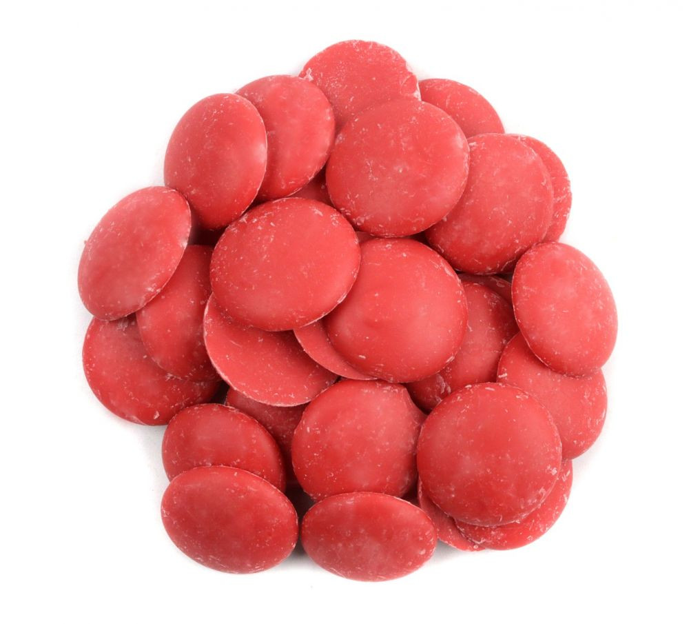 Clasen Red Melting Wafers. Bright red candy wafers for festive baking, candy making & Christmas treats.