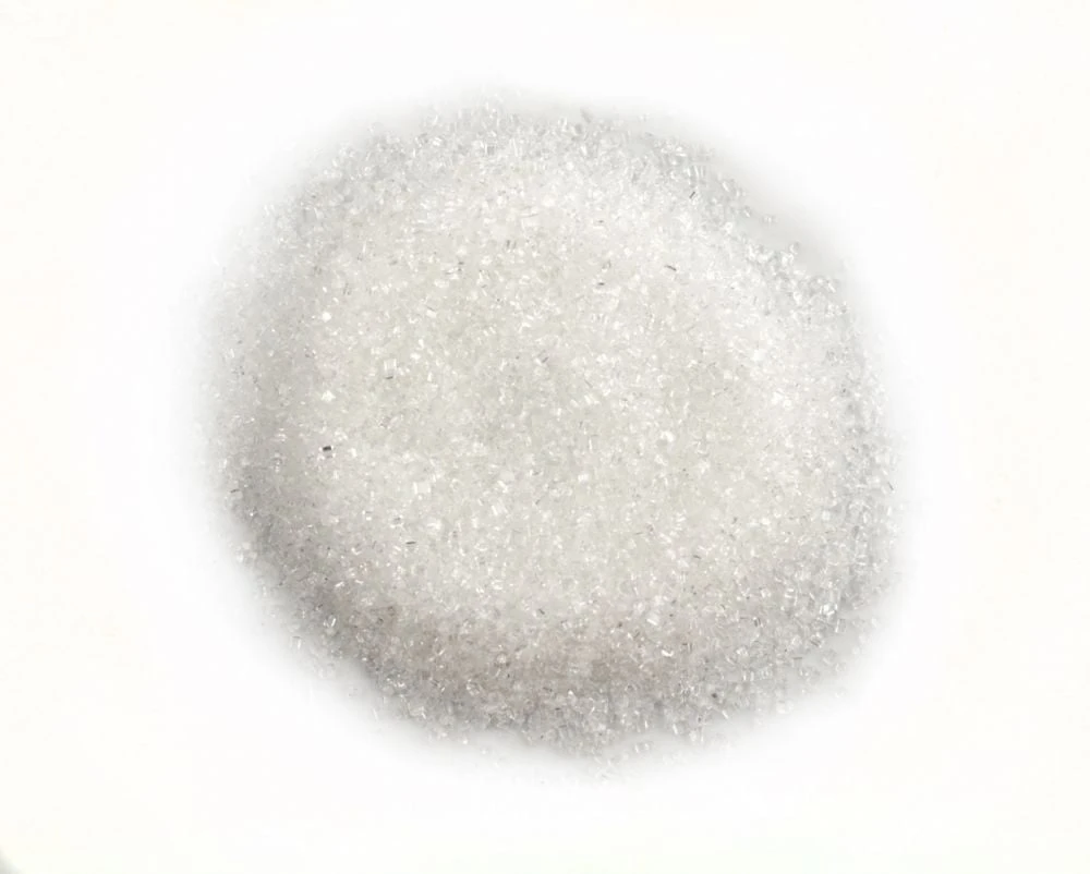 Pure white sanding sugar sprinkles, dye-free, for baking, decorating cakes, cookies, and desserts.