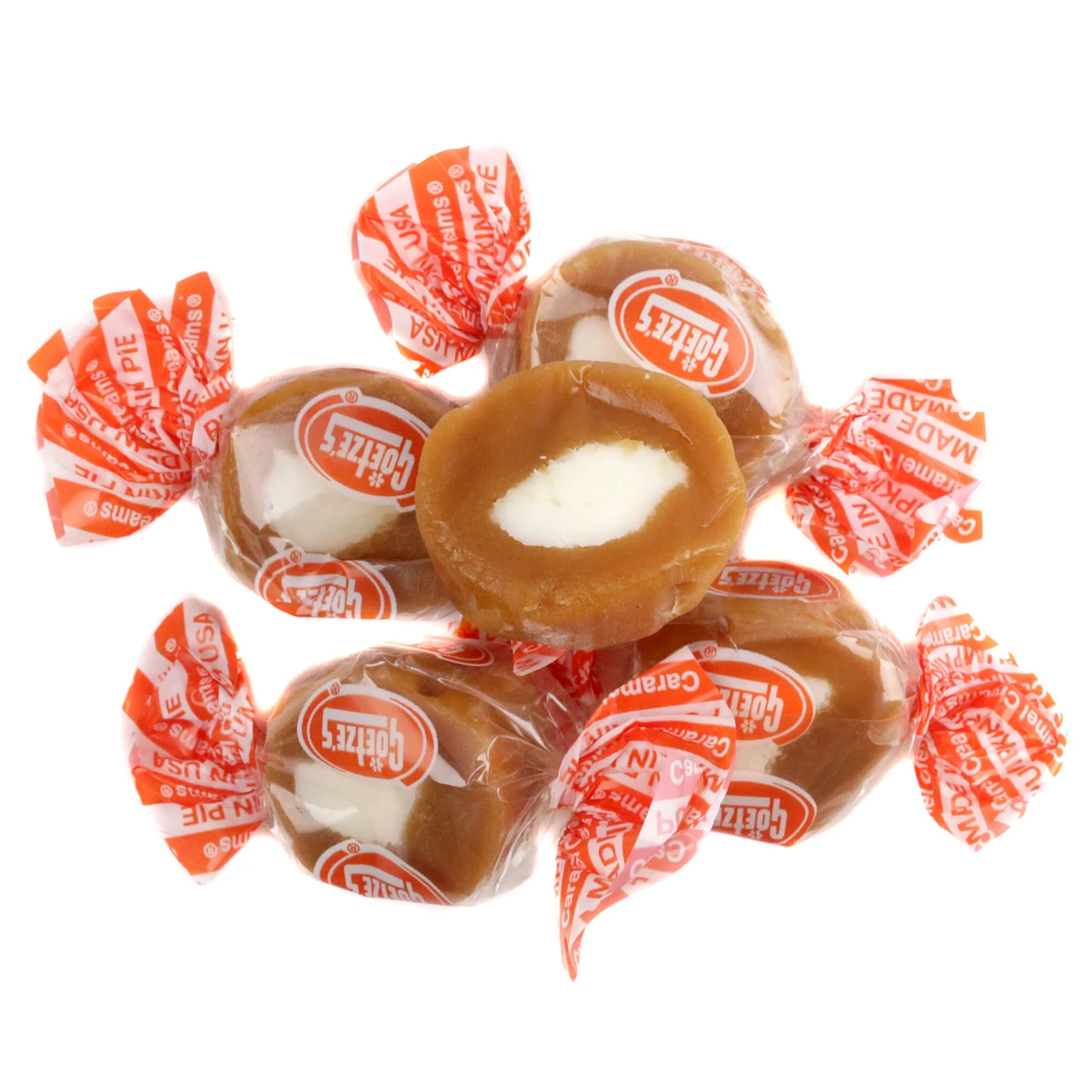Wrapped Goetze's Pumpkin Pie Caramel Creams