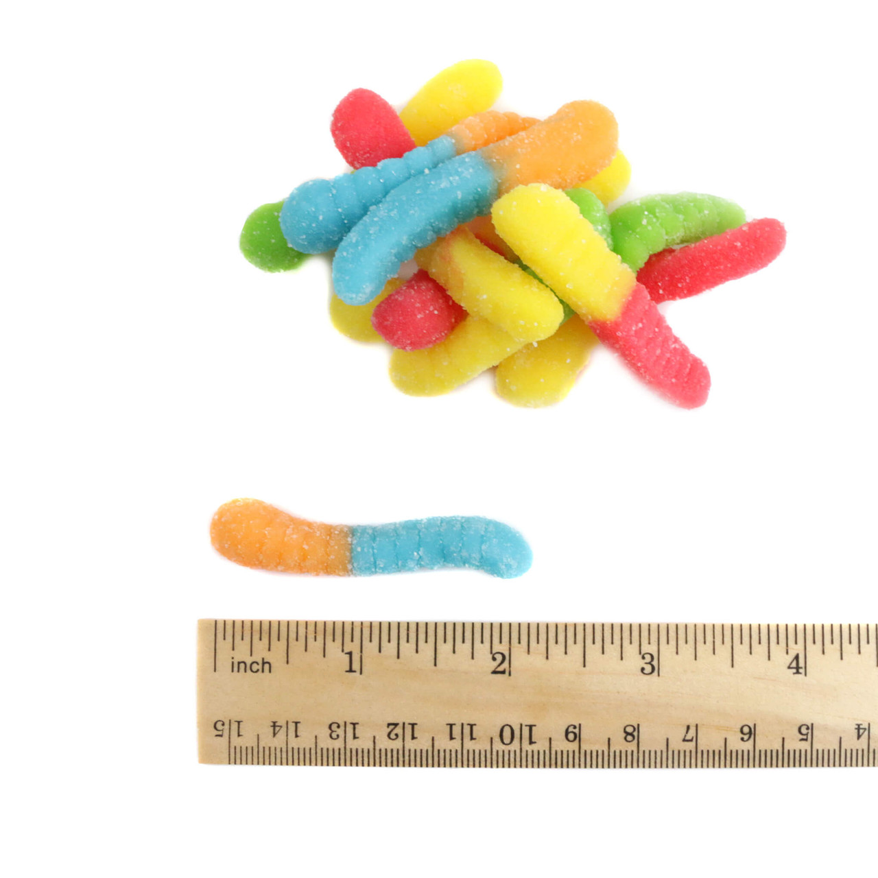 Albanese Mini Sour Rainbow Gummy Worms