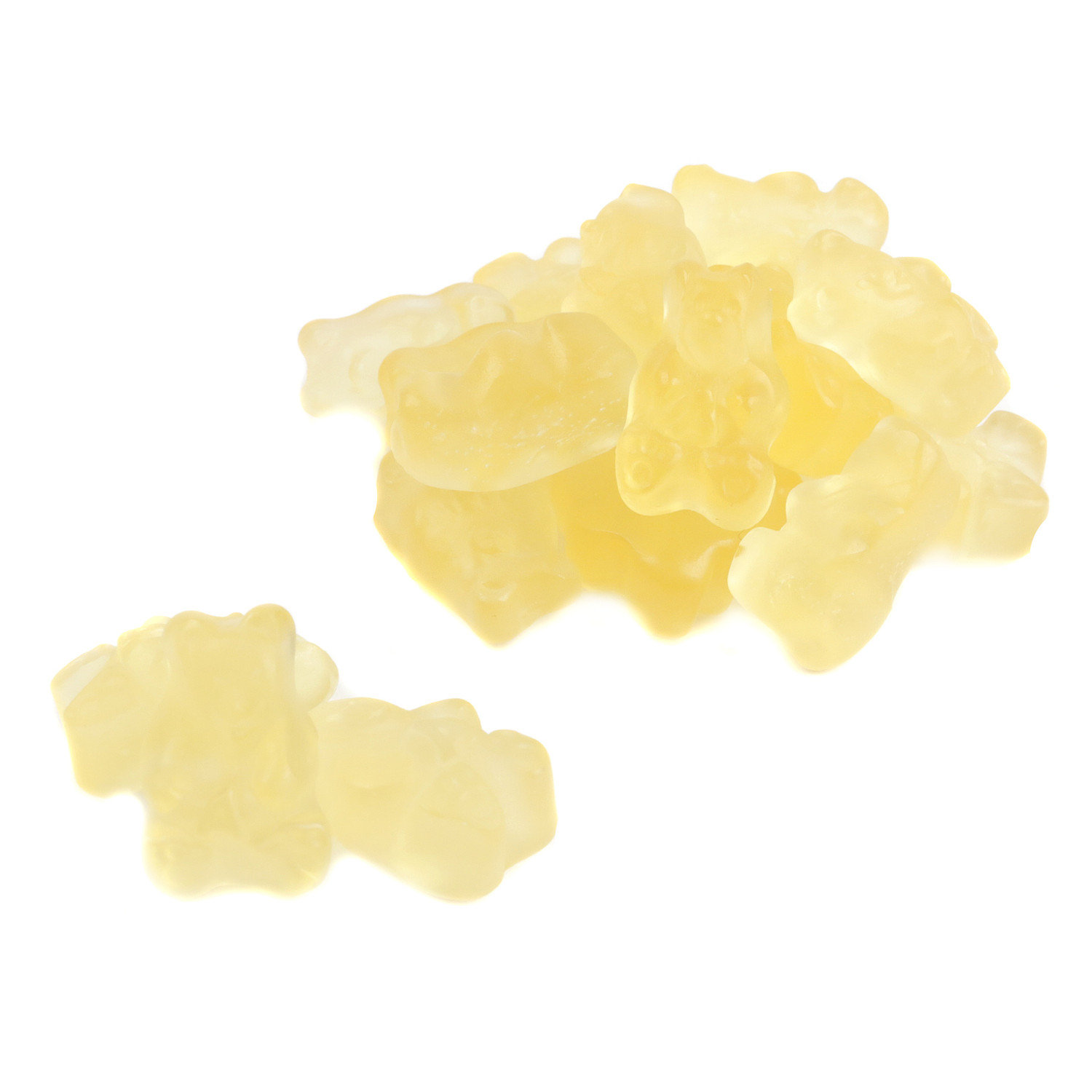 フレーバーズ　FLAVORS GUMMYS パイナップルイエローバー Gummy Bears Pineapple Bulk Tropical Flavored Yellow Gummy Candy