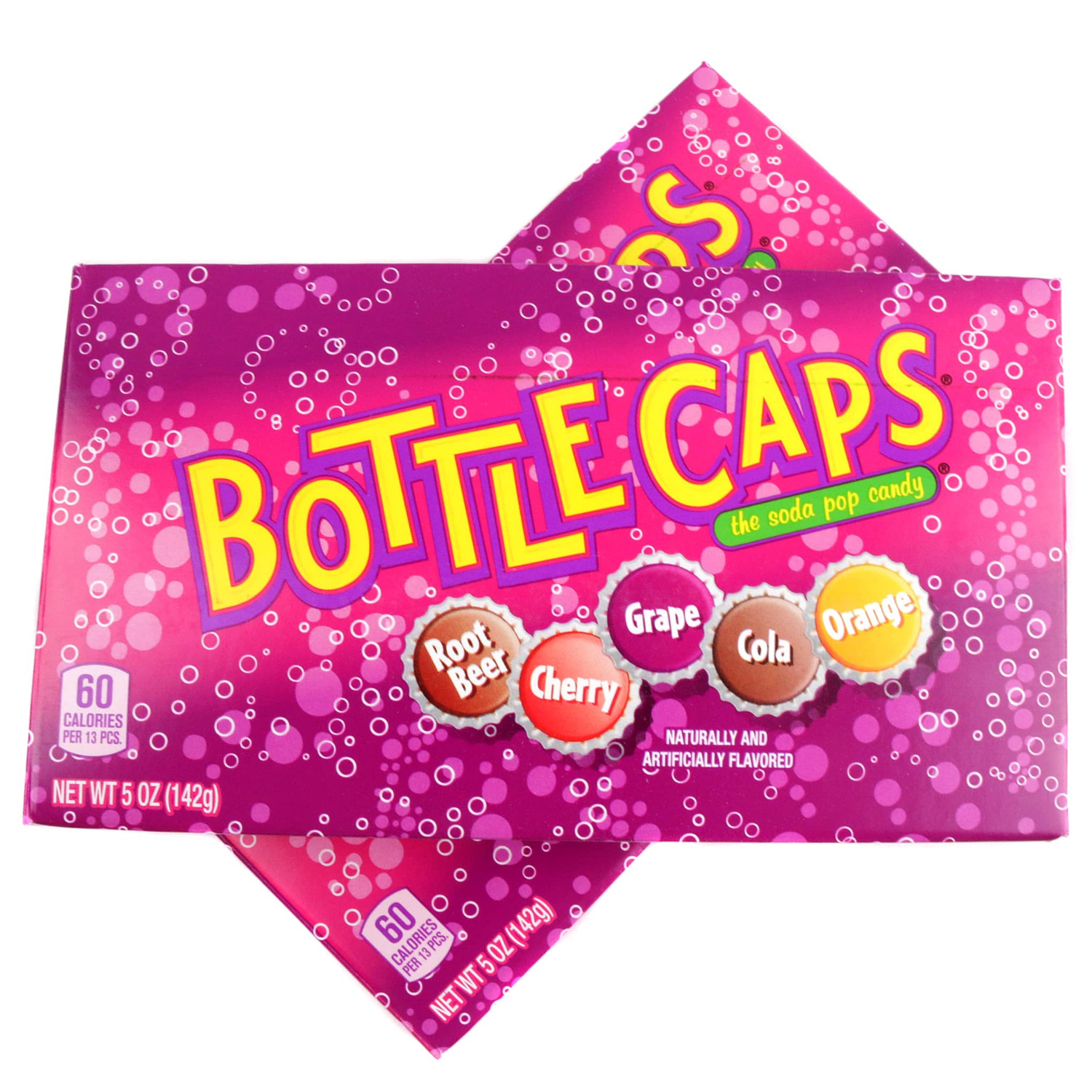 Bottle Caps Theater Box 10 Pack Retro Candy Variety Boxes