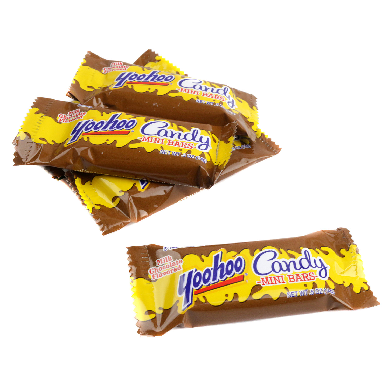 Yoohoo Mini Chocolate Bars Bulk Wrapped Chocolate Candy for Parties and ...