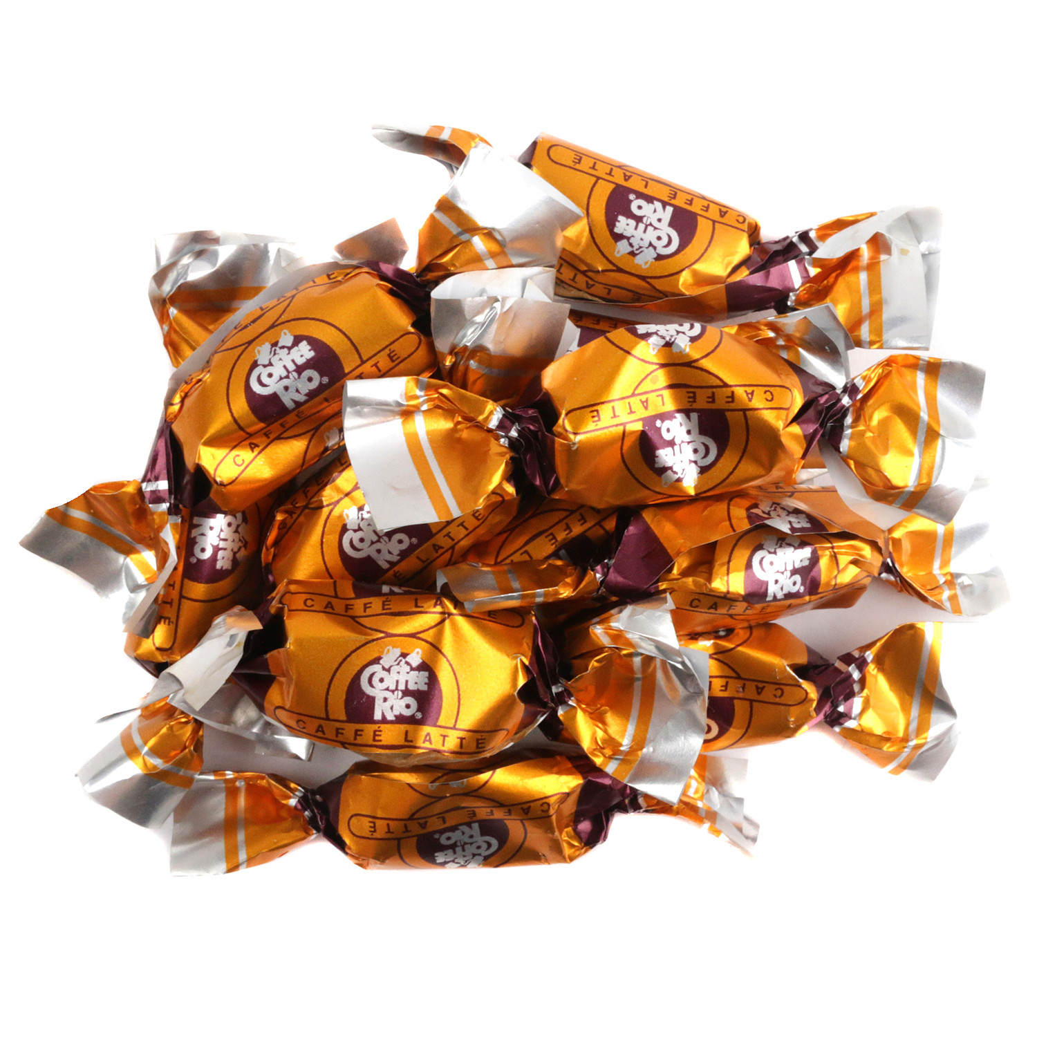 Coffee Rio Caffe Latte Candy Authentic Hard Coffee Candies in Bulk