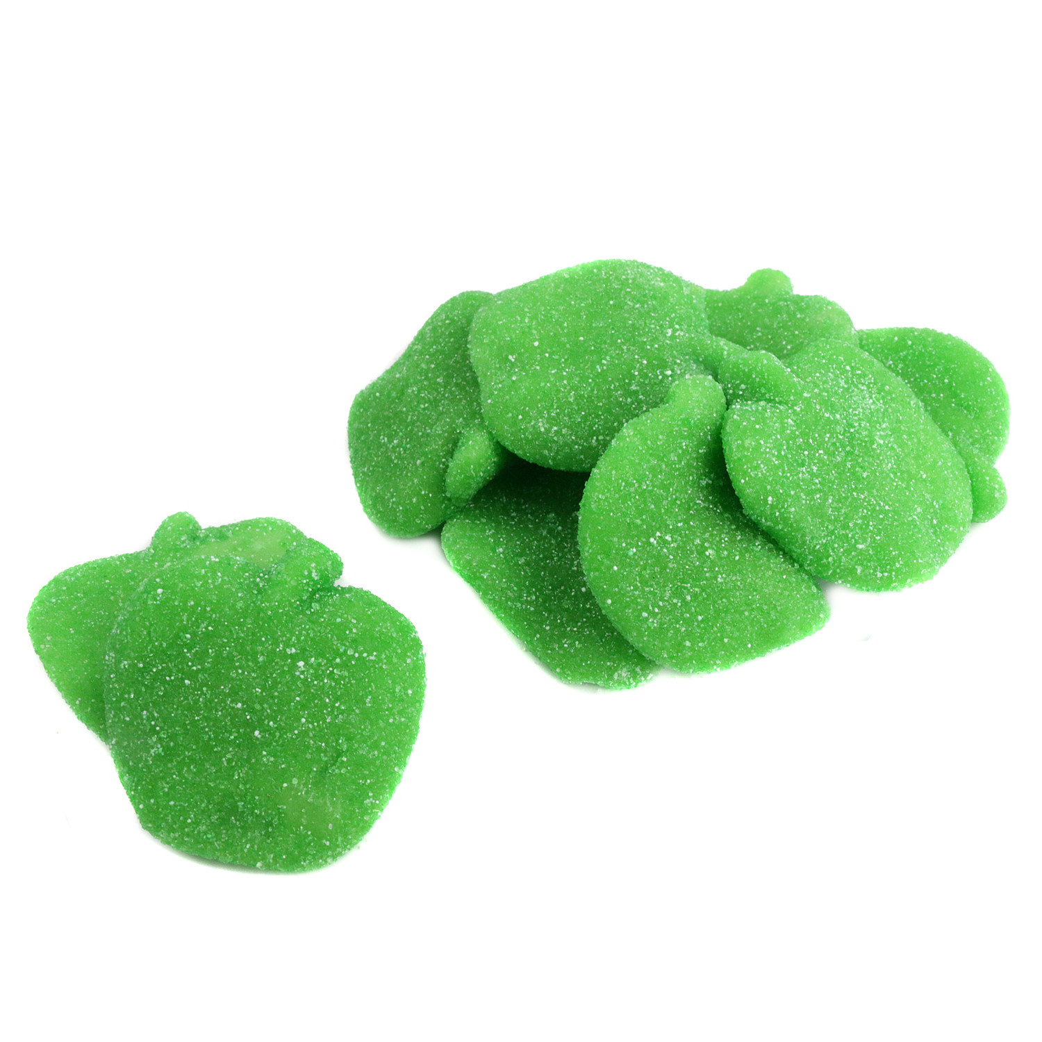 Gummy Sour Green Apples Bulk Sour Candy for Events and Parties