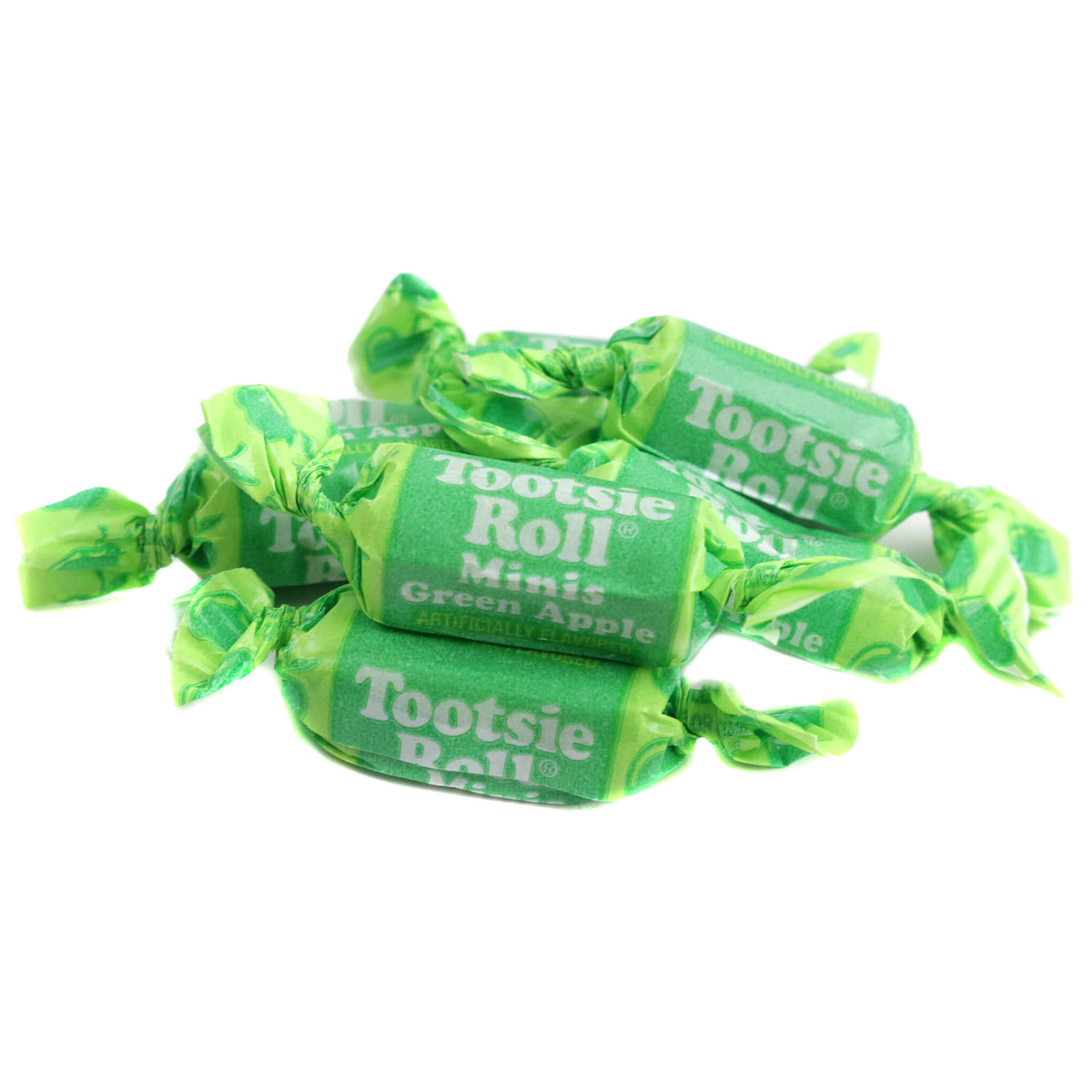 カホン　アップルグリーン　F Green Apple Frooties Bulk Wrapped Chewy Candy