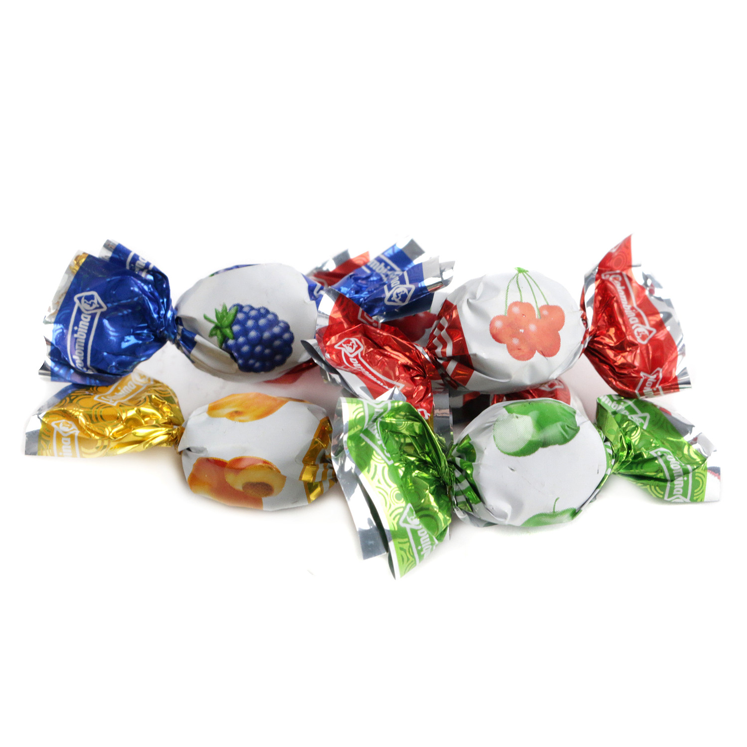 Fruit Filled Colombina Mini Hard Candy Bulk Assorted Fruit Flavors