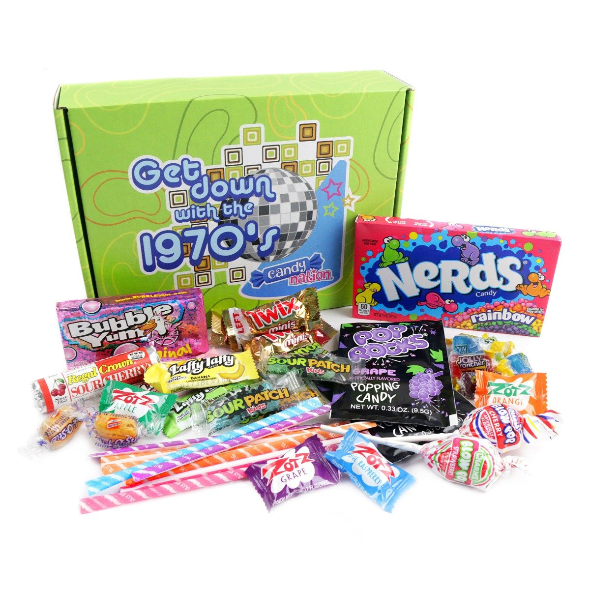 Old Fashioned Candy Box Get Down with the 1970s Retro Candy Gift Set