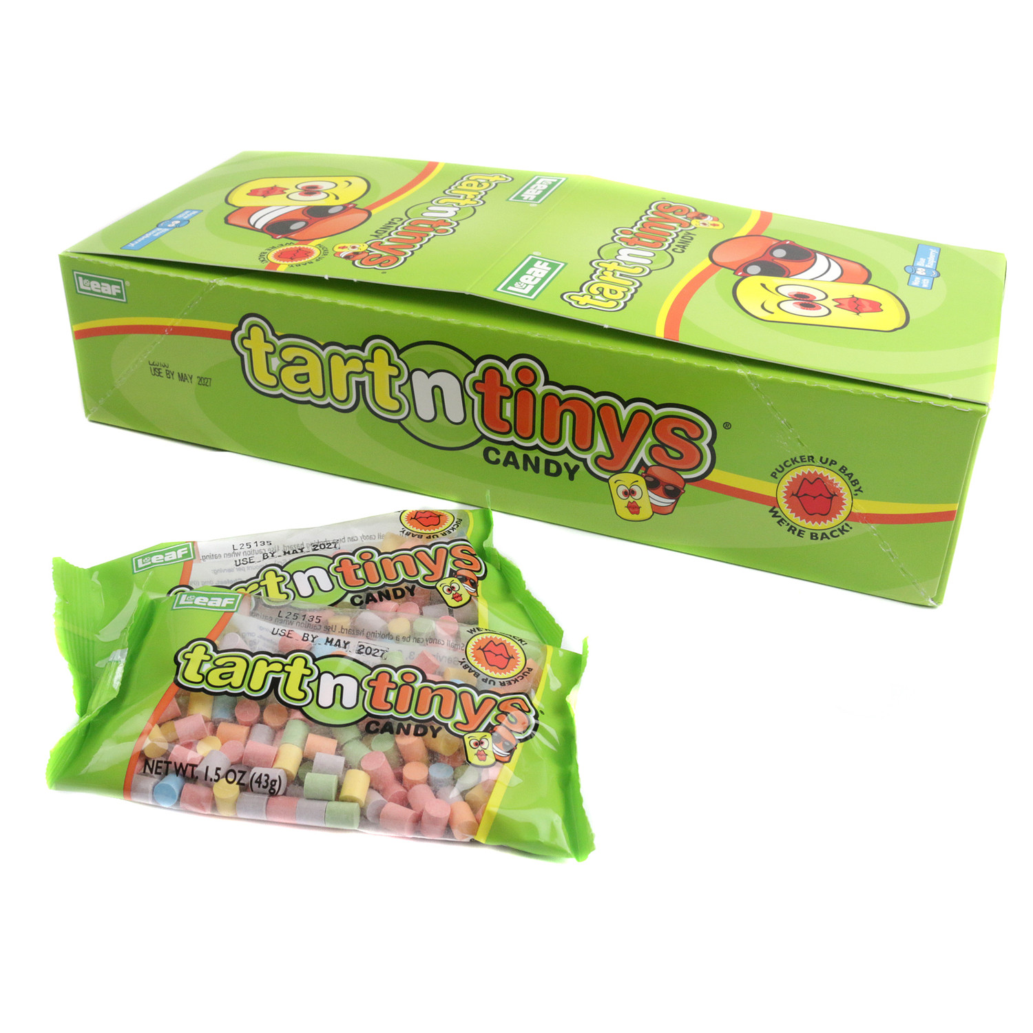 Tart N Tiny 24 Pack Retro Sour Candy Assortment for Fans of