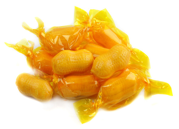image of honeycombed peanuts