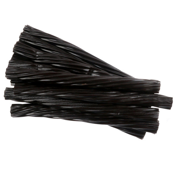Kenny's Jumbo Twists Black Licorice. Classic, chewy black licorice twists, approx. 40 per pound, Made in USA.