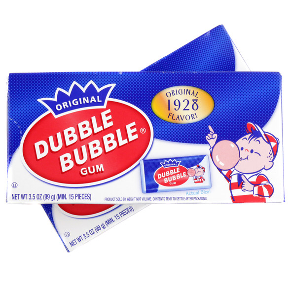 image of dubble bubble nostalgic theater box 12 pack