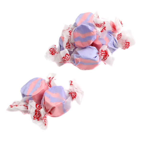 Purple Taffy Town Tropical Punch Salt Water Taffy, ~65 individually wrapped pieces per pound.