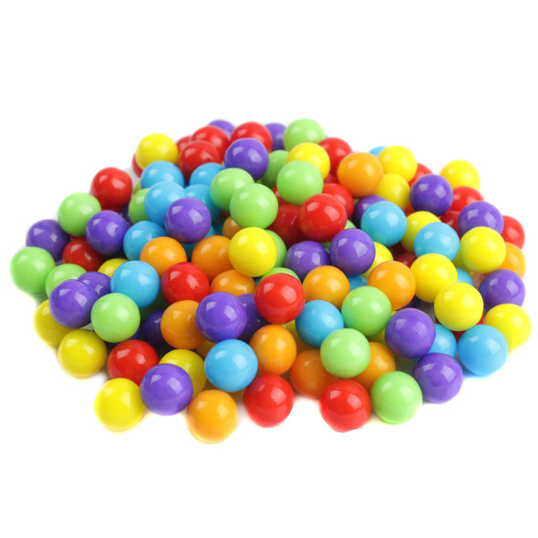 Vibrant rainbow mini jawbreakers, 1/4 inch, assorted colorful round candy shells, approx 1914 pieces per pound.