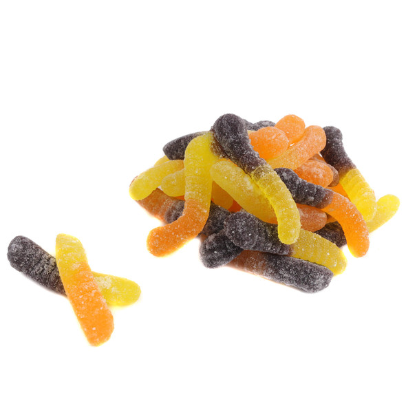 Mini Sour Fall Gummy Worms