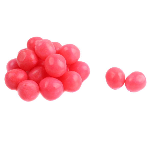 Bright pink grapefruit chewy sour balls, sweet and sour flavor, approximately 95 candies per pound.