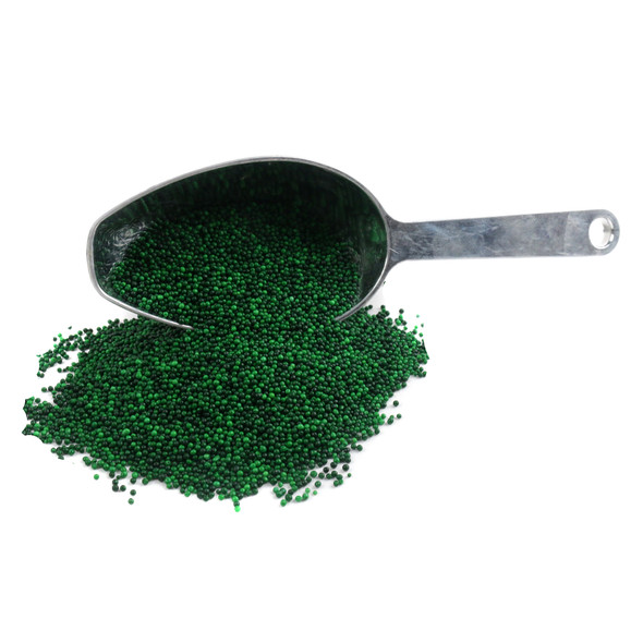 image of green nonpareils baking candy