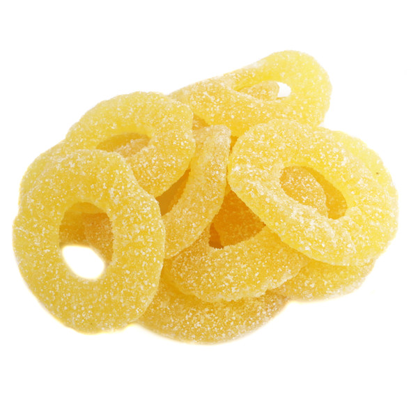 Gummy Bears Pineapple Bulk Tropical Flavored Yellow Gummy Candy