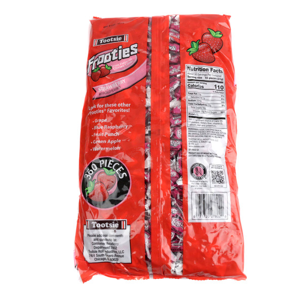 Fruit Punch Frooties 360 Piece Bulk Chewy Candy for Parades and