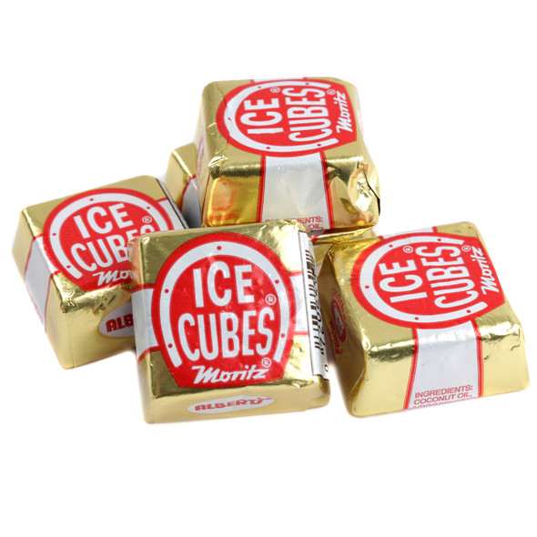 image of ice cube candy foil wrapped chocolates retro old fashioned bulk