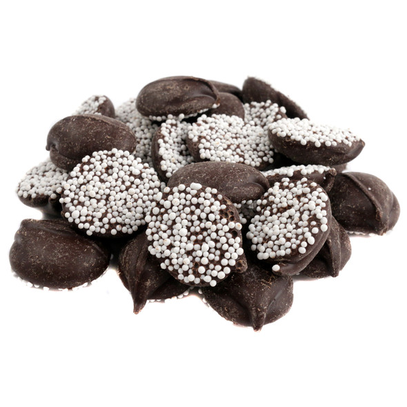 image of ashers dark chocolate nonpareil white seeds bulk chocolates gift boxes nonpareils candy