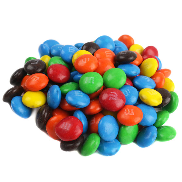 Milk Chocolate M&M's candy with colorful candy shells