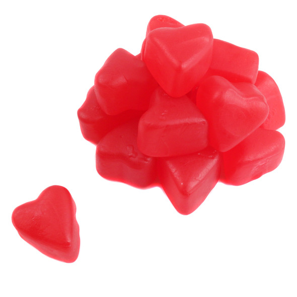 image of cherry juju hearts candy red gummy valentines day