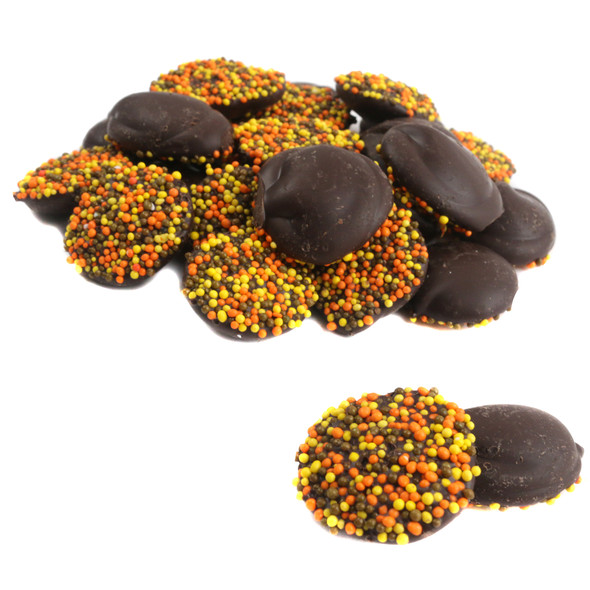 image of fall dark chocolate nonpareils