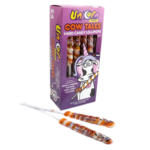 image of cow tales caramel unicorn pops