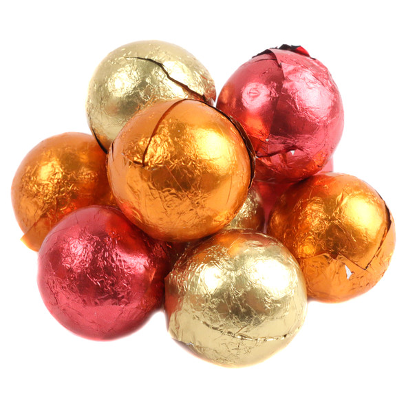 image of milk chocolate balls autumn mix candy
