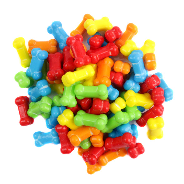 image of pressed candy bones halloween