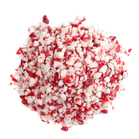 image of crushed peppermint baking candy christmas