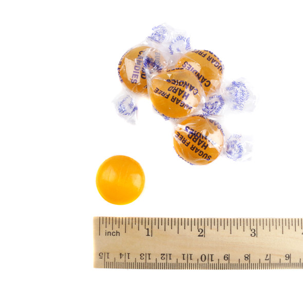 Arcor Sugar Free Butterscotch Hard Candy, individually wrapped, approx 75 golden pieces per pound.