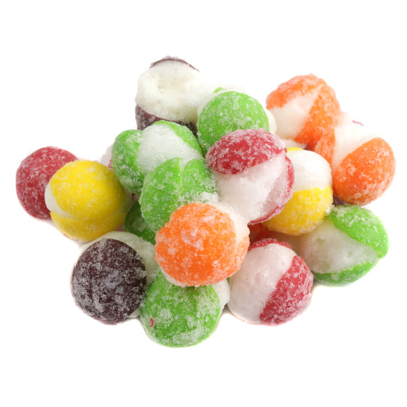 Bliss Life 3oz pack, vibrant rainbow freeze-dried super sour crispy candy.