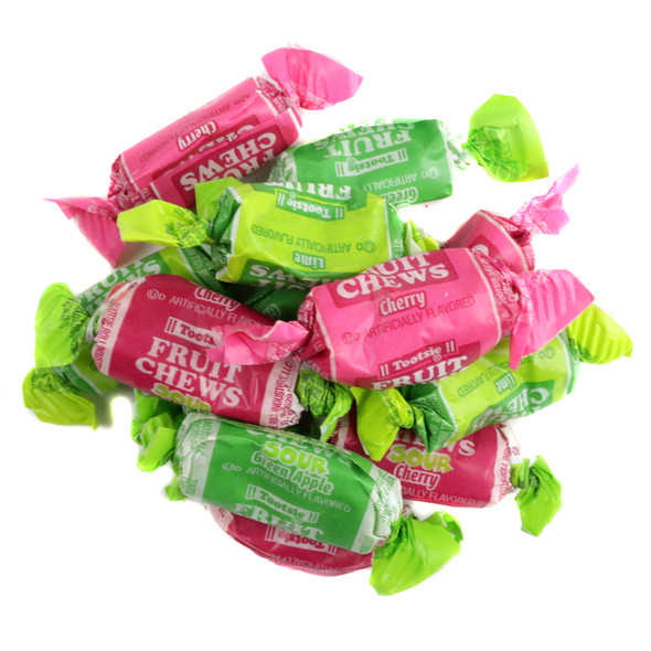 image of tootsie fruit chews holiday cheer christmas candy
