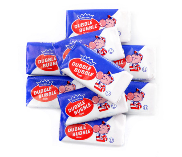 Dubble  Bubble Nostalgic Bubble Gum 25 Piece 24 Count