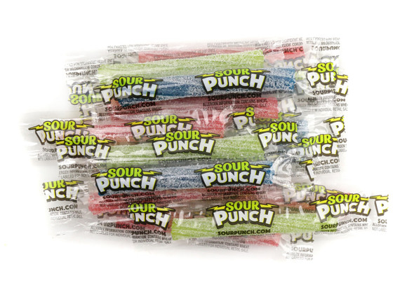 Sour  Punch Straws 25lb Box