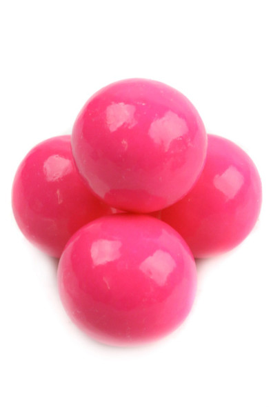 Bright  Pink Gumballs 1 Inch - Bubblegum 6 Pack 2lb