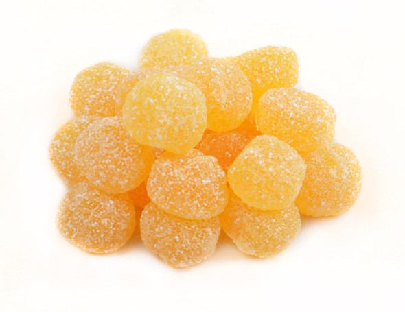 Vegan  Sour Peach Gummy Dots 4.4 LB 6 Count