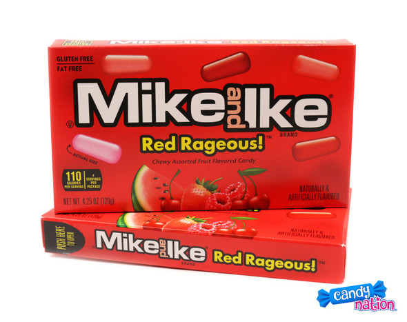 Mike  and Ike Red Rageous Theater Box 4.25oz 12 Pack
