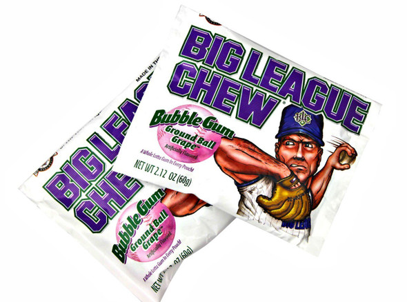Big  League Chew Grape 9 Packs 12 Count