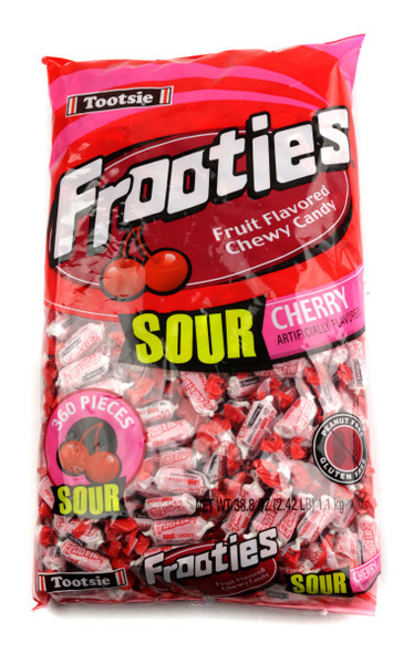 Sour  Cherry Frooties 360 Pieces 12 Count