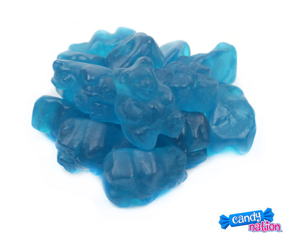 Gummy  Bears Blue Raspberry 5 LB 4 Count