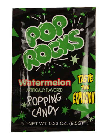 Pop  Rocks Watermelon .33oz 20 Packs 24 Count